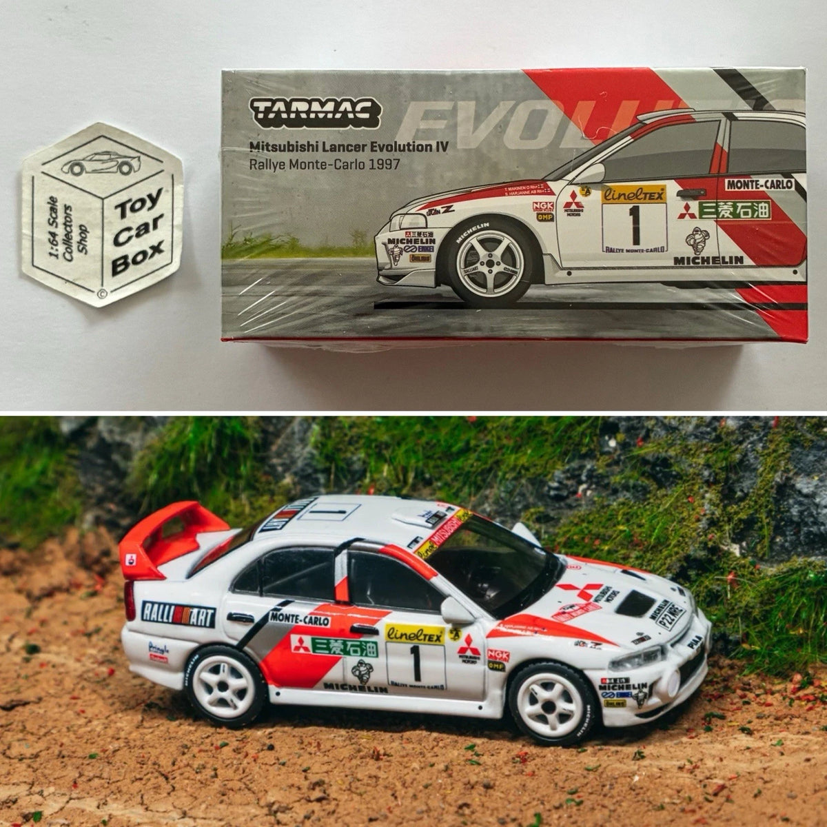TARMAC - Mitsubishi Lancer Evo IV (Rallye Monte Carlo 1997 Tommi Makinen) R36g