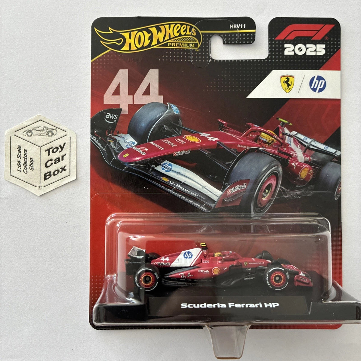 2026 HOT WHEELS ‘25 Formula 1 #44 - Scuderia Ferrari HP (Hamilton) E50