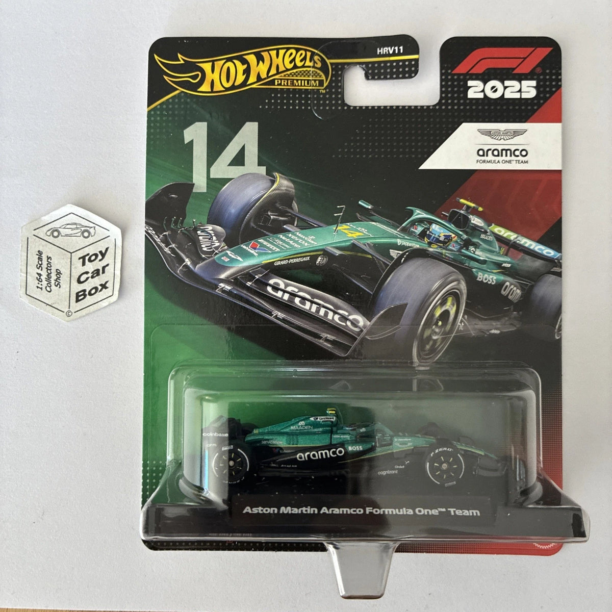 2026 HOT WHEELS ‘25 Formula 1 #18 - Aston Martin Aramco F1 Team (Alonso) H64