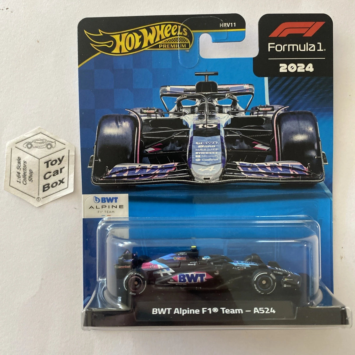 2025 HOT WHEELS ‘24 Formula 1 #10 - BWT Alpine F1 Team A524 (Pierre Gasly) H64