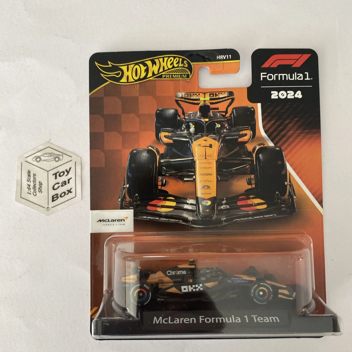 2025 HOT WHEELS Formula 1 #4 - Mclaren F1 Team (Lando Norris - Premium) J80