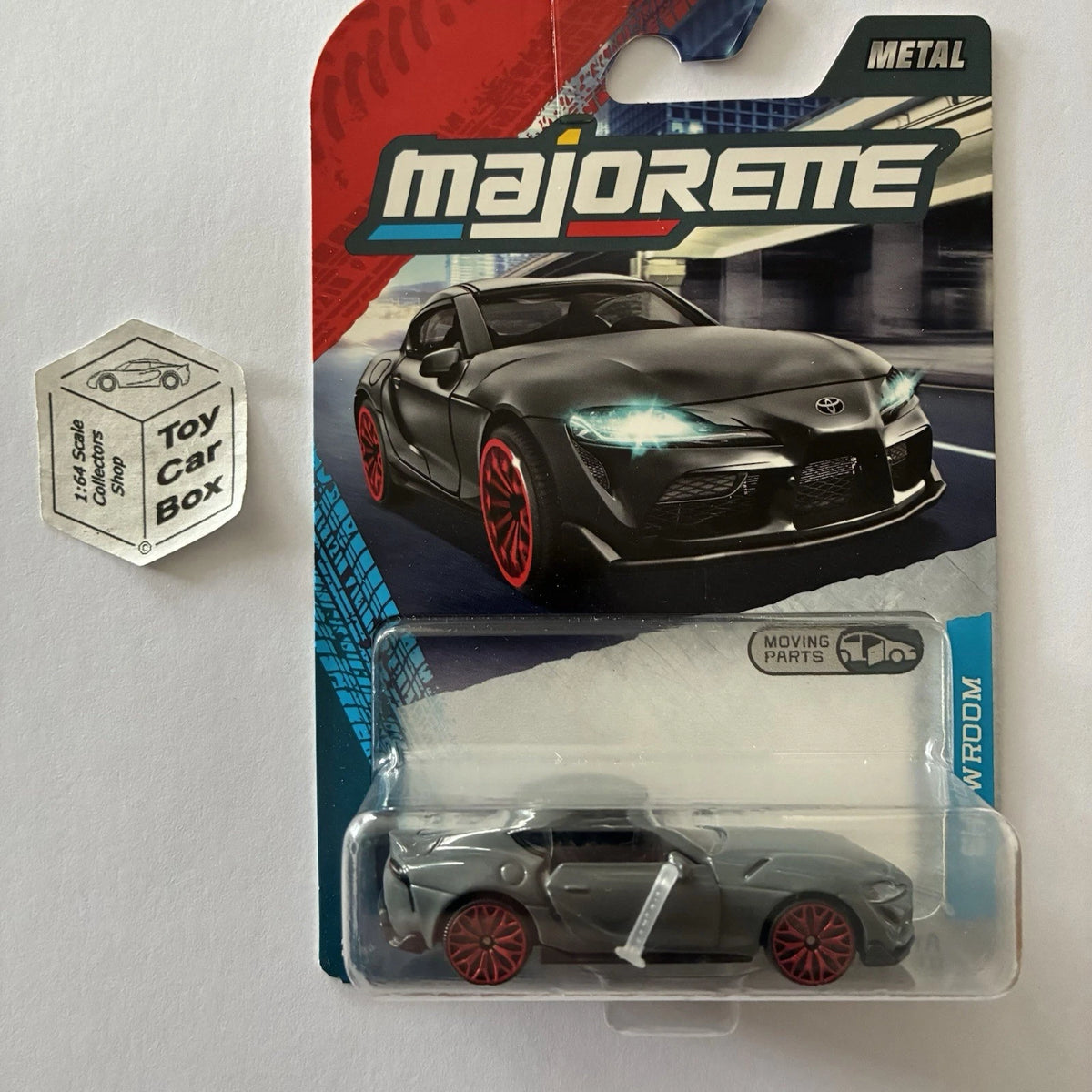 MAJORETTE Toyota GR Supra 3.0 (Grey - Showroom - Opening Doors) E38