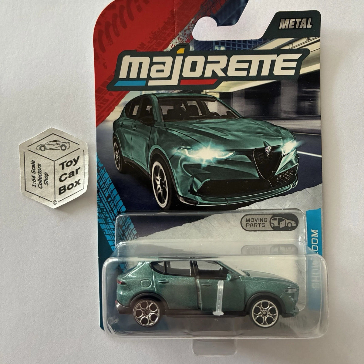 MAJORETTE Alfa Romeo Tonale (Metallic Green - Showroom - Opening Doors) E38