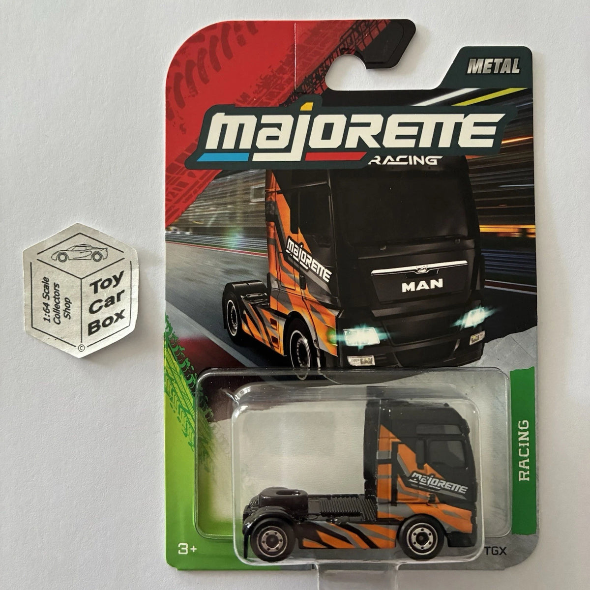MAJORETTE MAN TGX Truck Cab (Black - Premium Racing Truck) E38