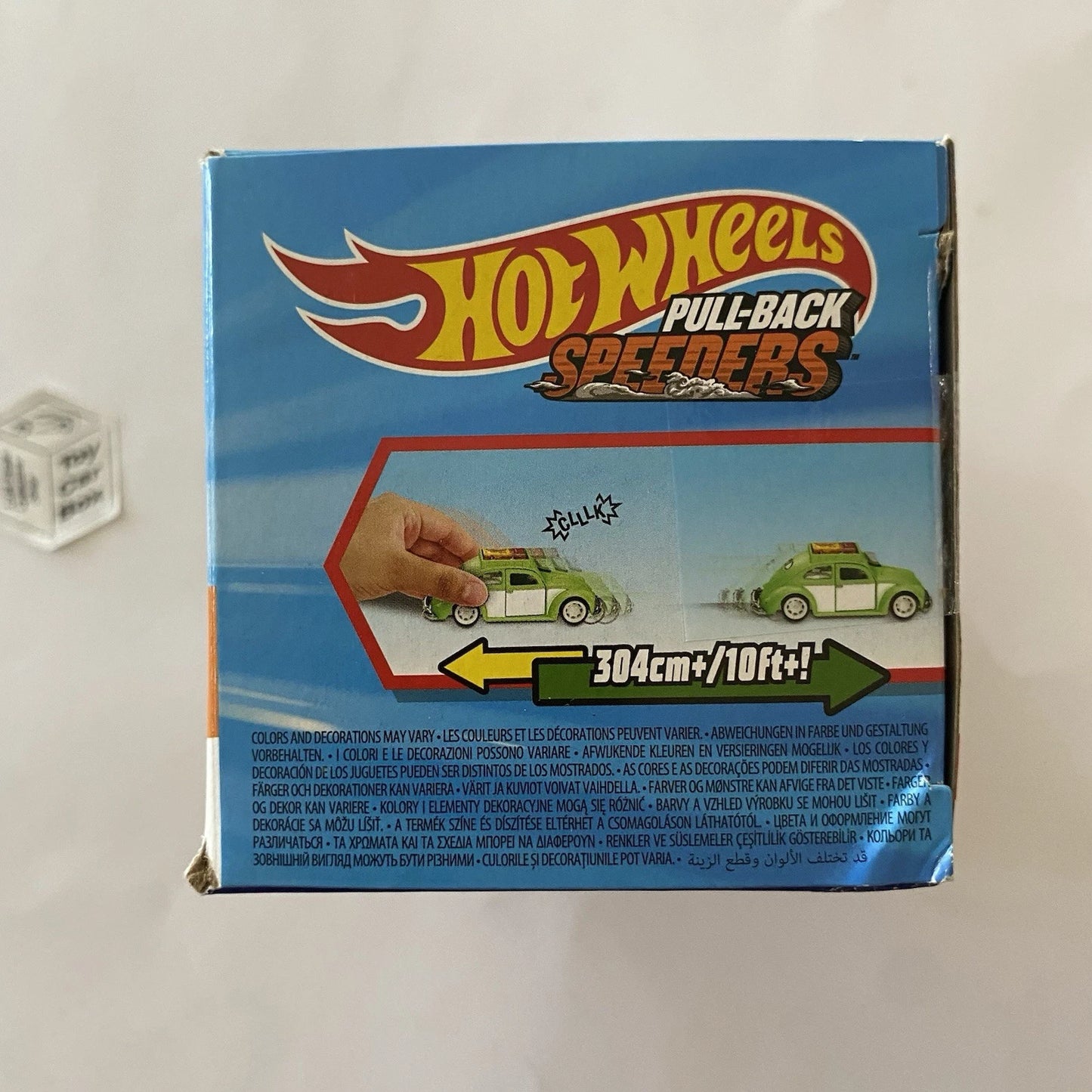 2026 HOT WHEELS 1:43* - Volkswagen Beetle (Kafer Type 1) (Pull-back Speeders) K50