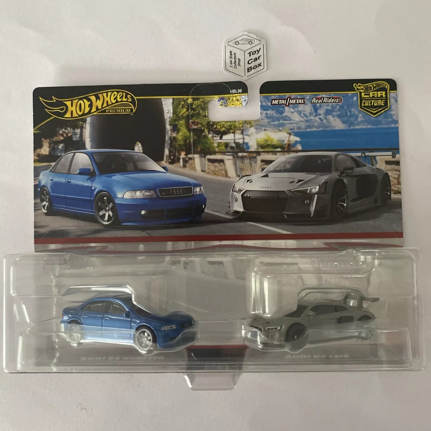 2024 HOT WHEELS Car Culture Twin Set - Audi S4 Quattro & Audi R8 LMS - Q10