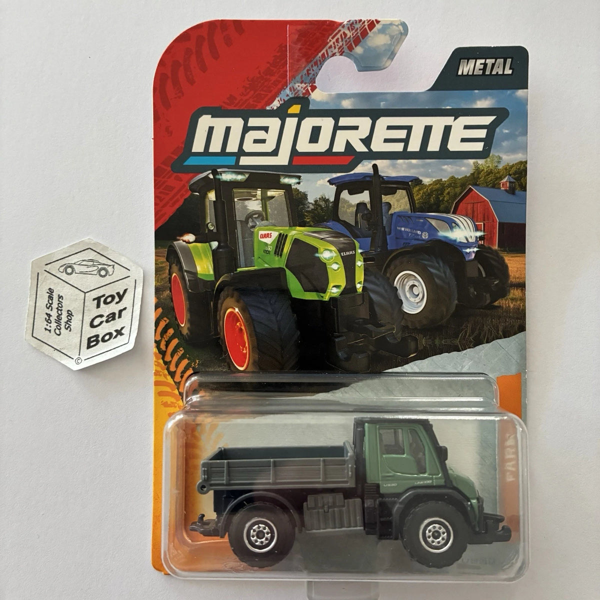 MAJORETTE Farm - Mercedes-Benz Unimog U530 (Green - Unopened) E64
