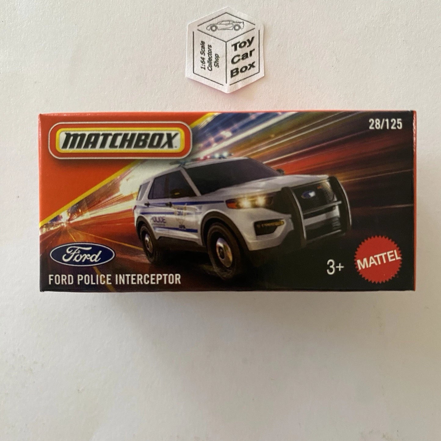 2026 MATCHBOX #28 - Ford Police Interceptor (Power Grab) B50