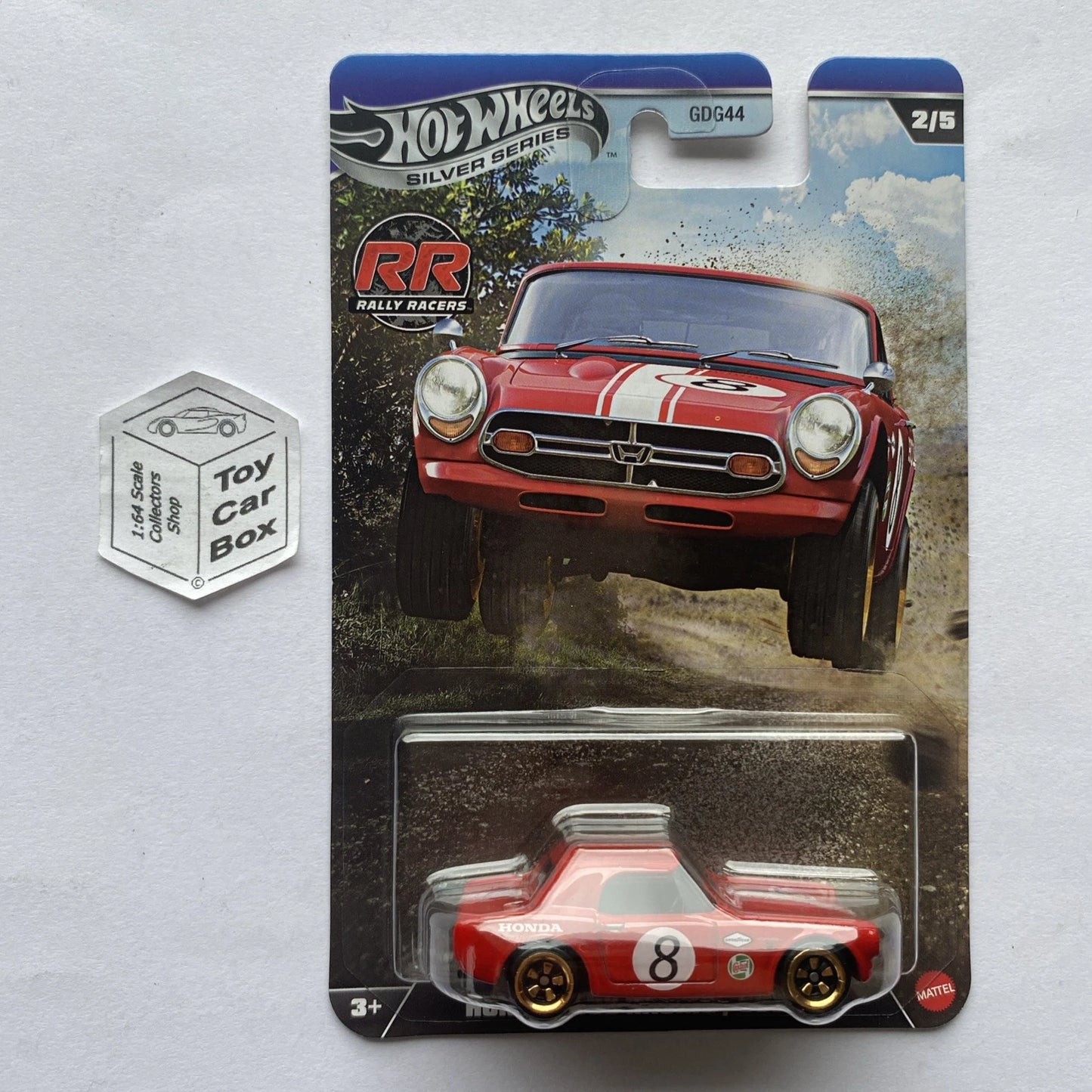 2026 HOT WHEELS Silver Series - Honda S800 Racing (Red - Rally Racers) D99