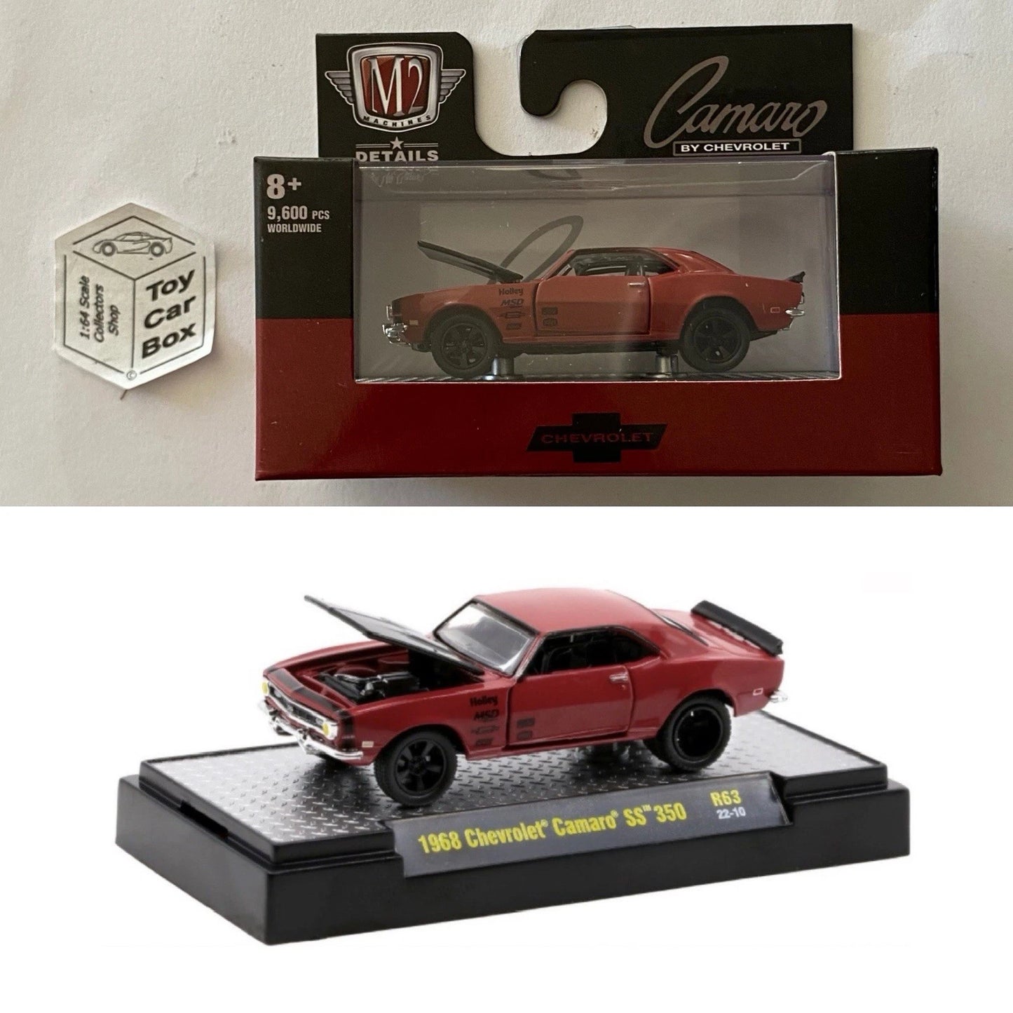 M2 MACHINES - 1968 Chevy Camaro SS 350 (Detroit Muscle R63) L92g