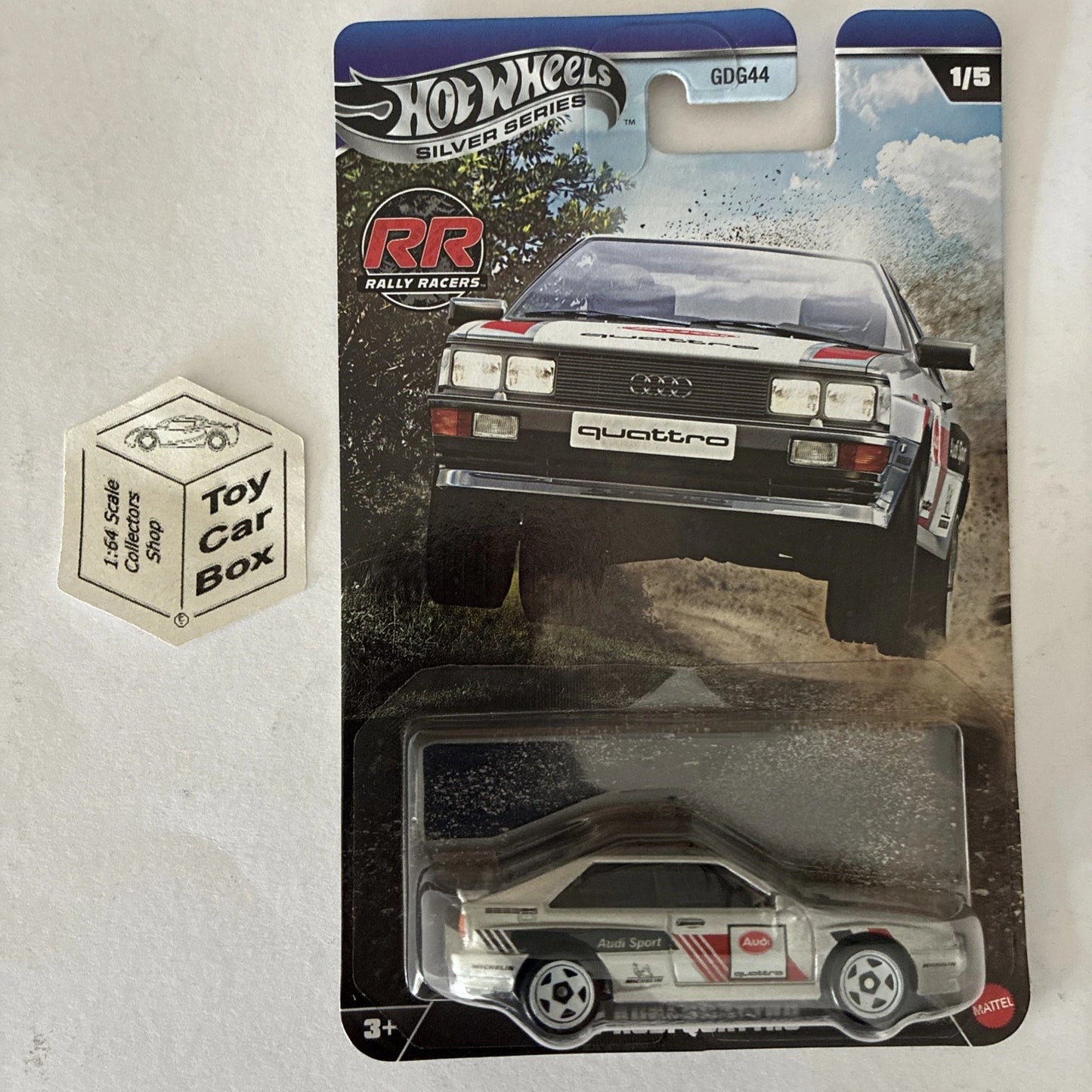 2026 HOT WHEELS Silver Series - ‘87 Audi Quattro (Silver - Rally Racers) B20