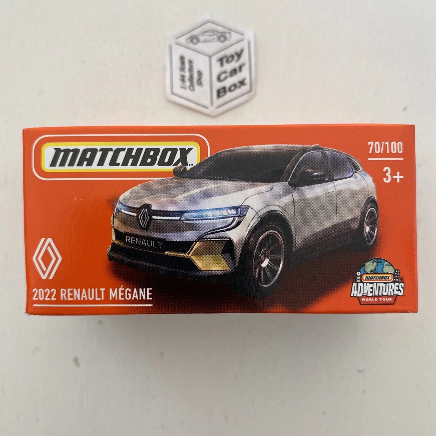 2022 MATCHBOX #70 - Renault Megane E-Tech (Silver - Power Grab Mix 5) B80