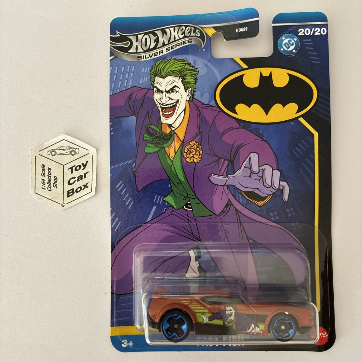 2025 HOT WHEELS Batman #20 - Fast Fish (Copper - Silver Series HDG89) C15g