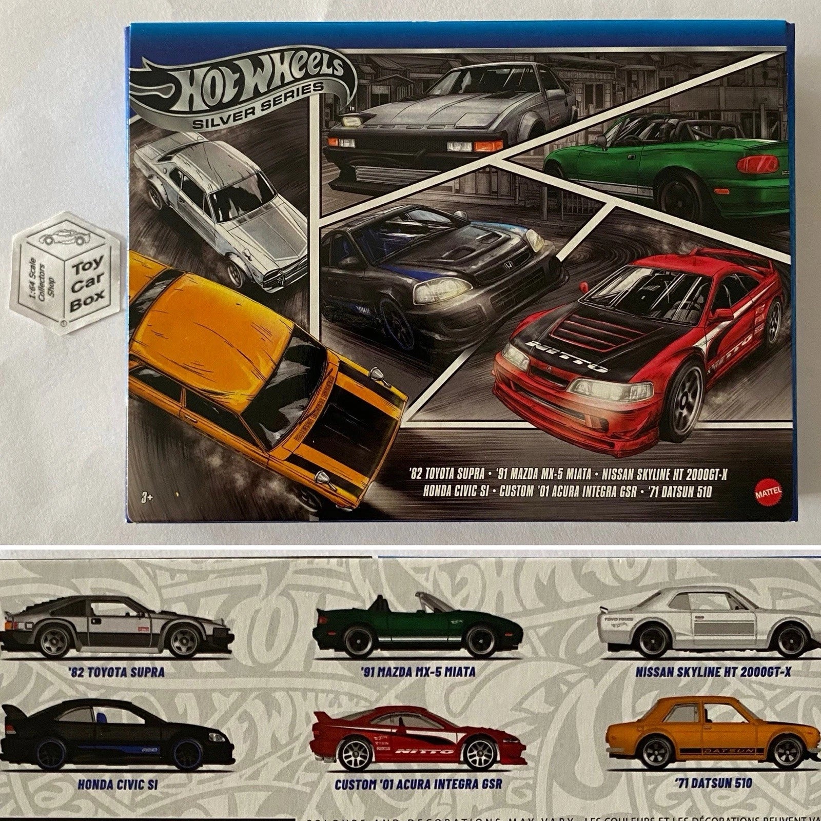 2025 HOT WHEELS JDM Japan 6 Car Set - Supra, MX5, Skyline, Civic 2025 HOT WHEELS JDM Japan 6 Car Set - Supra, MX5, Skyline, Civic