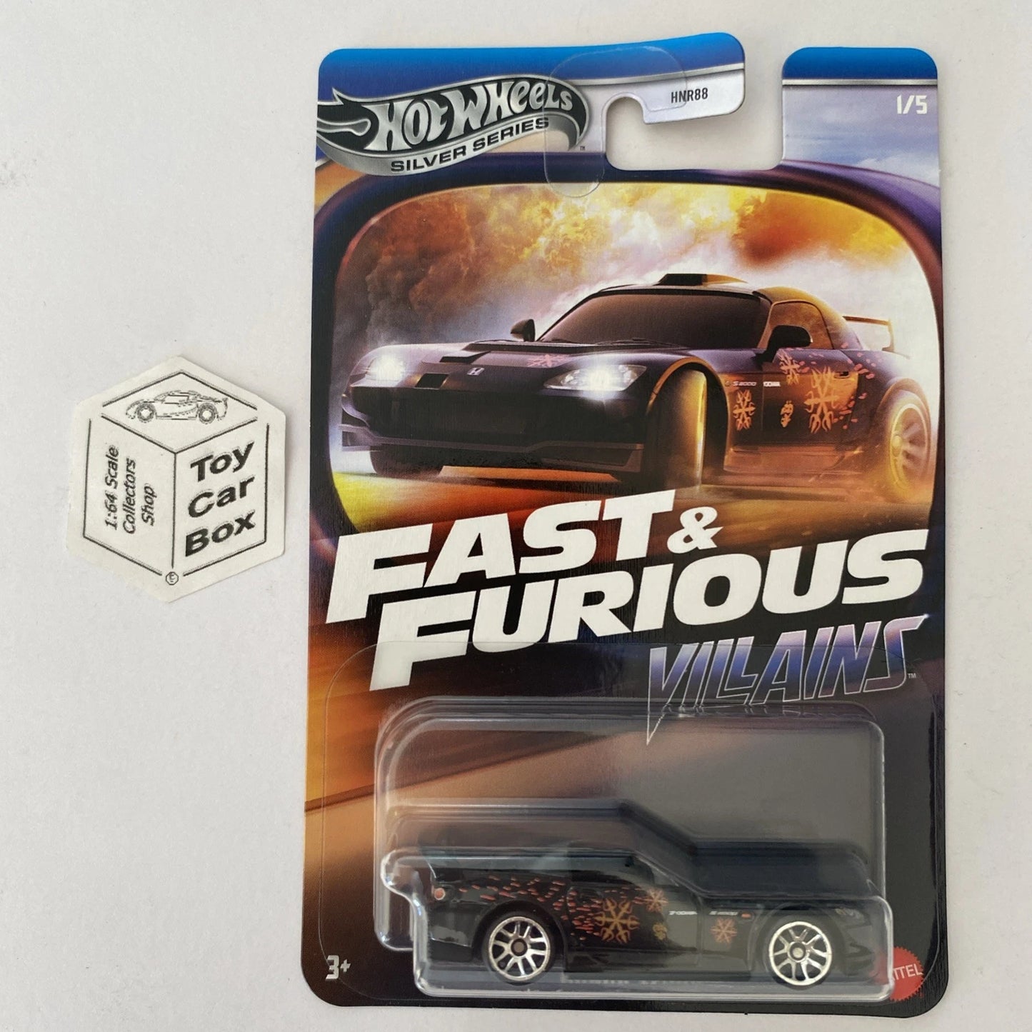 2025 HOT WHEELS Fast & Furious - Honda S2000 (Black #1 Villains) B88