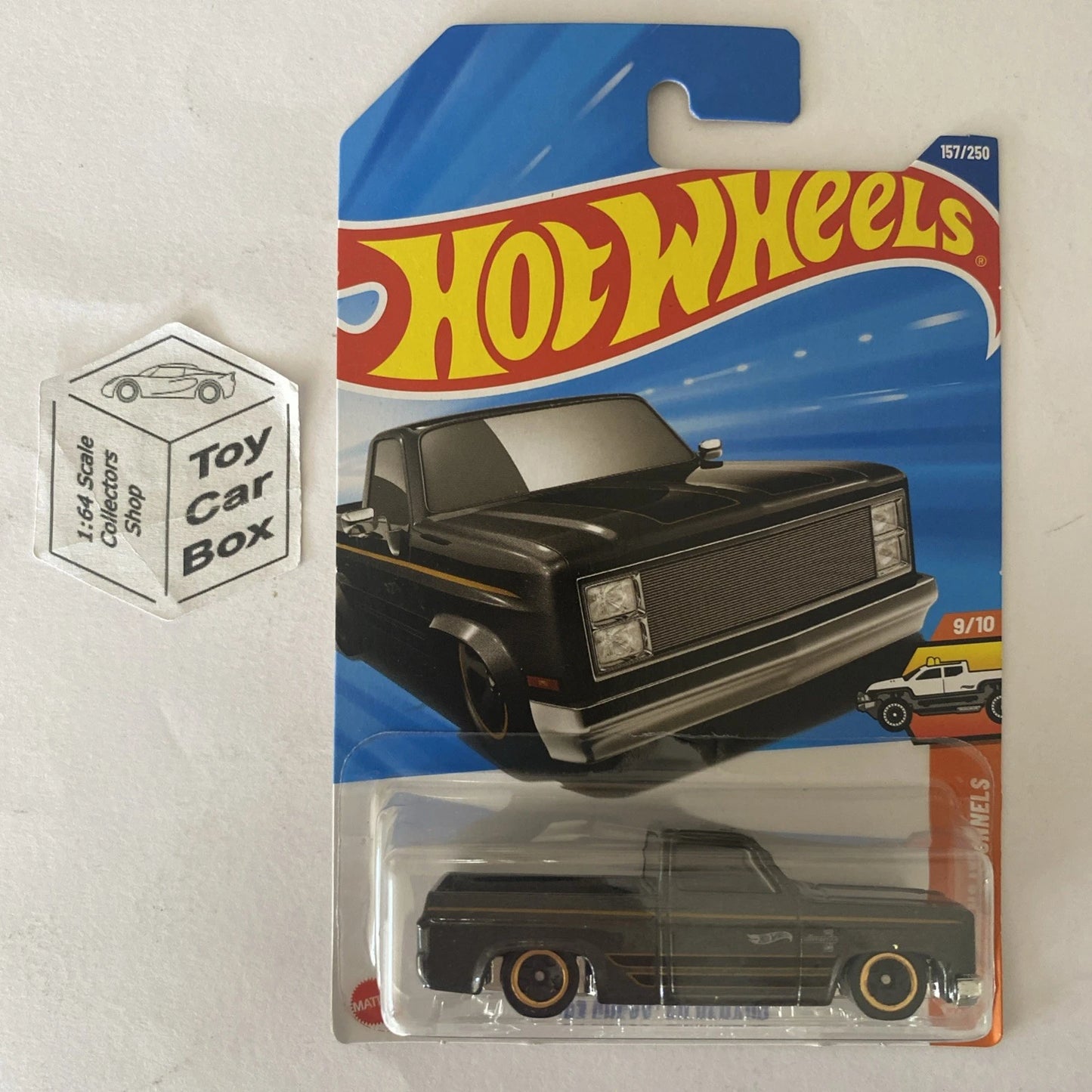 2025 HOT WHEELS #157 - ‘83 Chevy Silverado (Dark Grey #9 Hot Trucks) A80