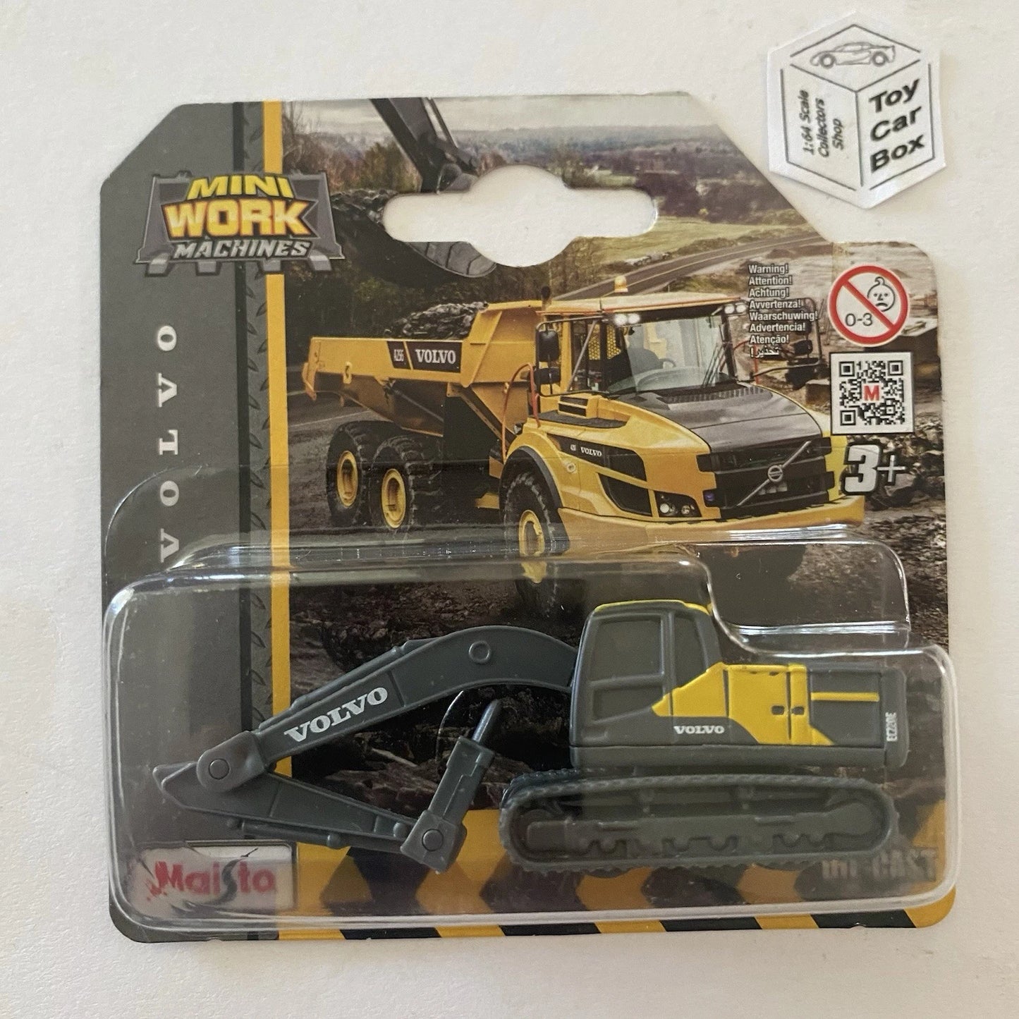 MAISTO Mini Work Machines - Volvo EC220E Excavator (Construction) A54