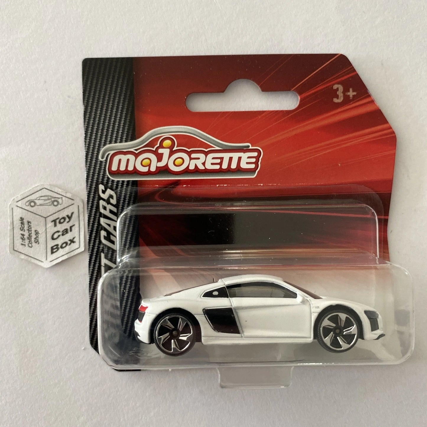 MAJORETTE Audi R8 Coupe (1/53* Street Cars - White - Ref 237F) C07