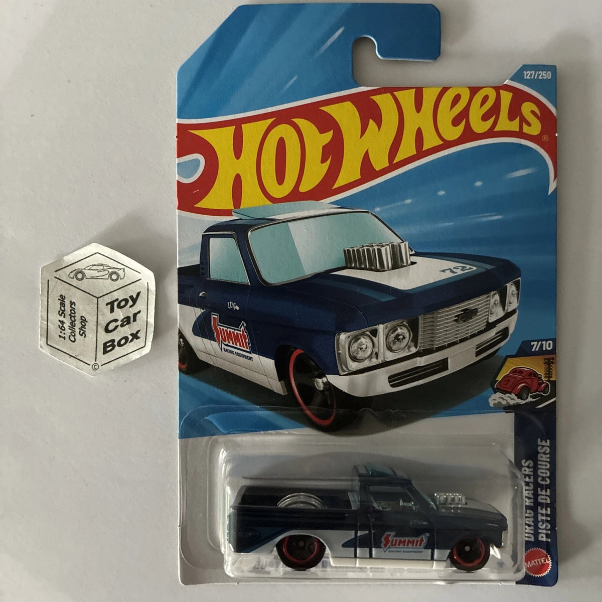 2026 HOT WHEELS #127 - Custom ‘72 Chevy Luv (Blue #7 Drag Racers) A44