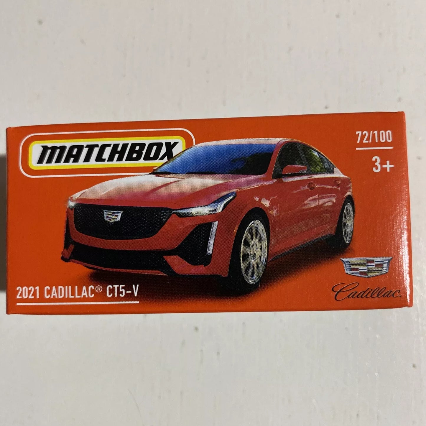 2022 MATCHBOX Power Grab #72 - 2021 Cadillac CT5-V (Red - Mix 6) C20