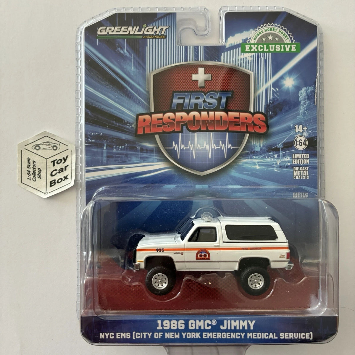 GREENLIGHT - 1986 GMC Jimmy (First Response - City of New York City EMS) J45g