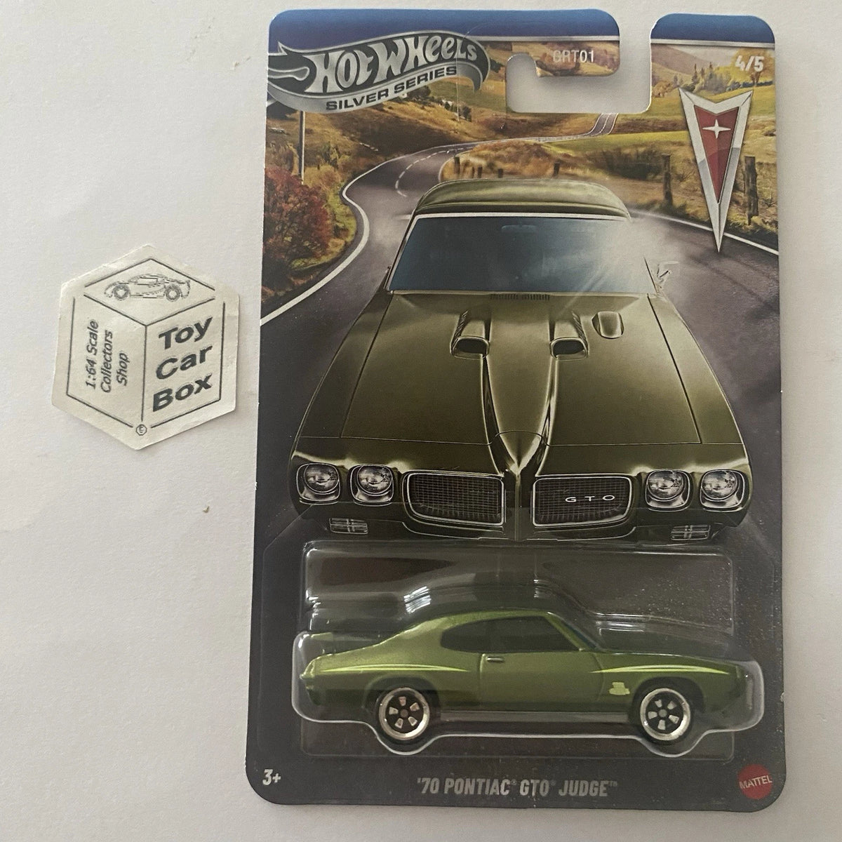 2025 HOT WHEELS Themed - ‘70 Pontiac GTO Judge (Green Silver Series GRT01) C60