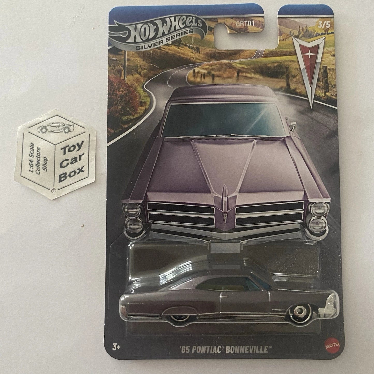 2025 HOT WHEELS Themed - ‘65 Pontiac Bonneville (#3 Silver Series GRT01) C85