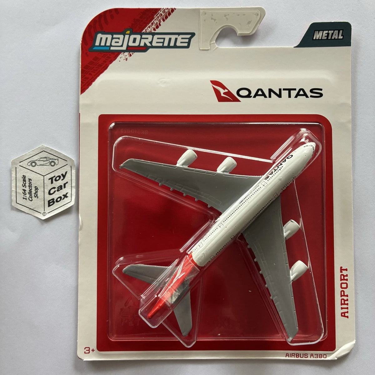 MAJORETTE Qantas - Airbus A380 Aeroplane (Australian Edition) H64