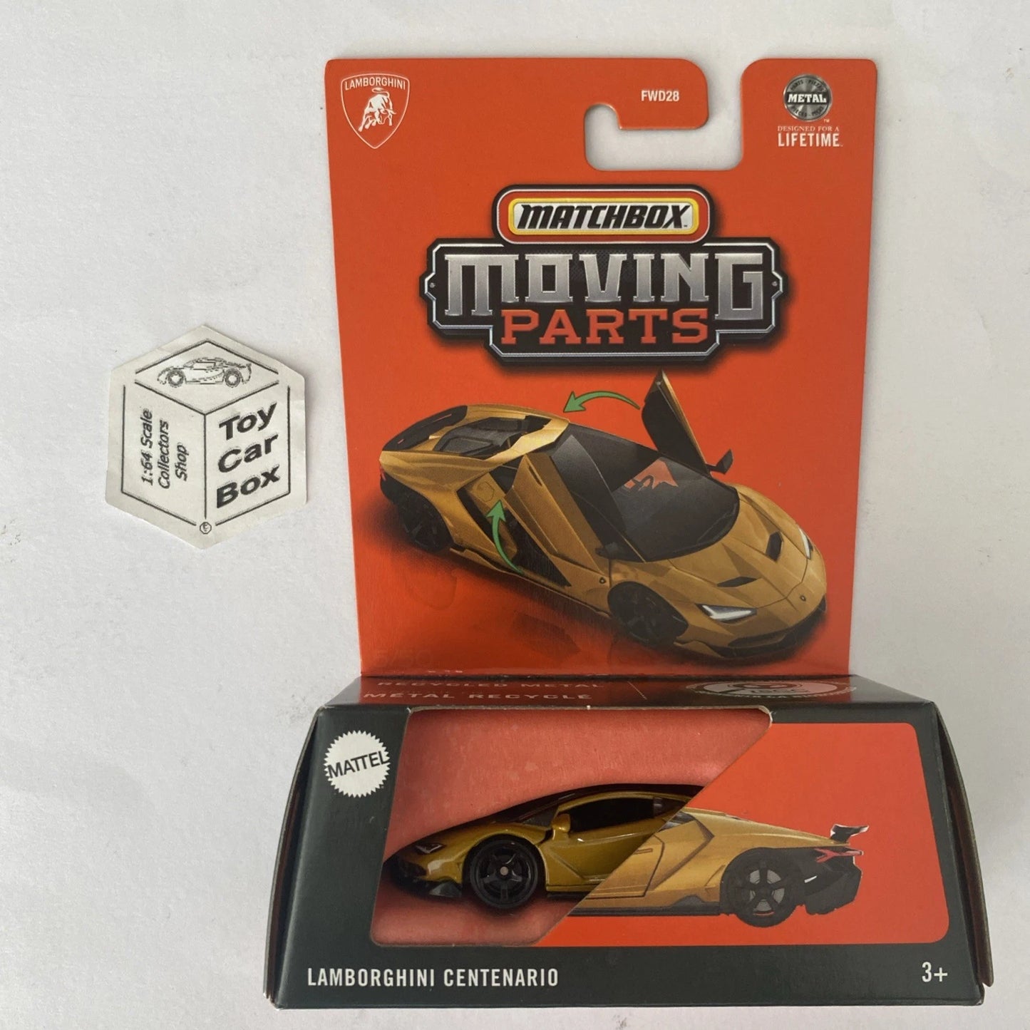 2025 MATCHBOX Moving Parts - Lamborghini Centenario (#5 Opening Doors) D32g