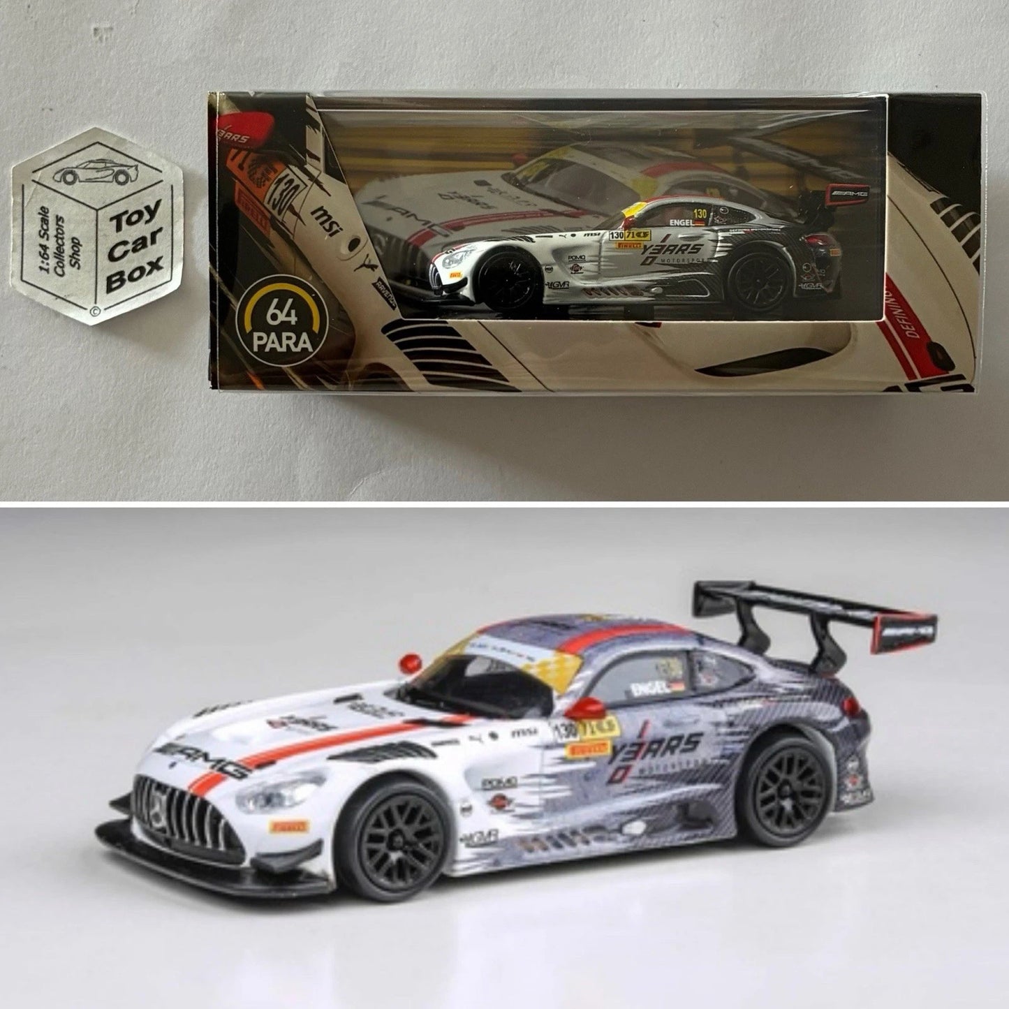 PARA64 - Mercedes-AMG GT3 (2024 Macau FIA GT World Cup #130 - 1/64 Scale) U99