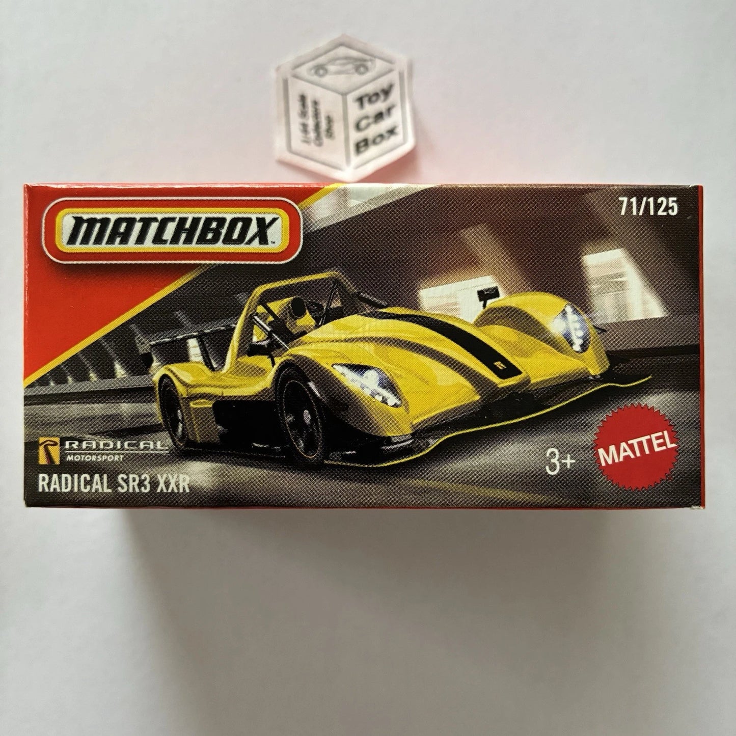 2026 MATCHBOX #71 - Radical SR3 XXR (Yellow - Power Grab - Unopened) B80