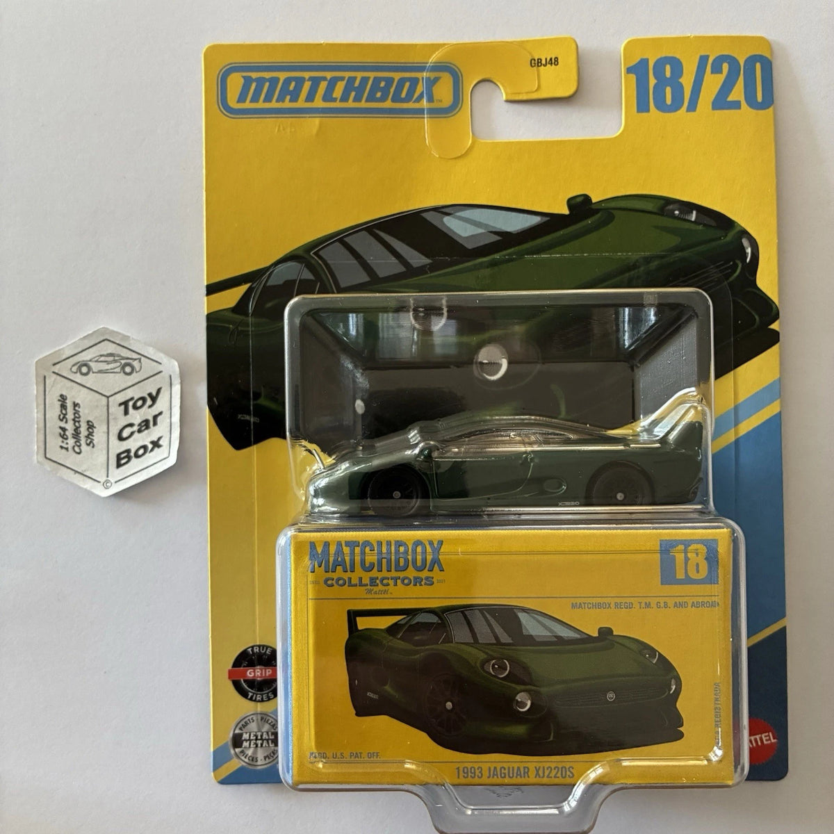 2026 MATCHBOX Collectors #18 - 1993 Jaguar XJ220 (Green - Premium) H30