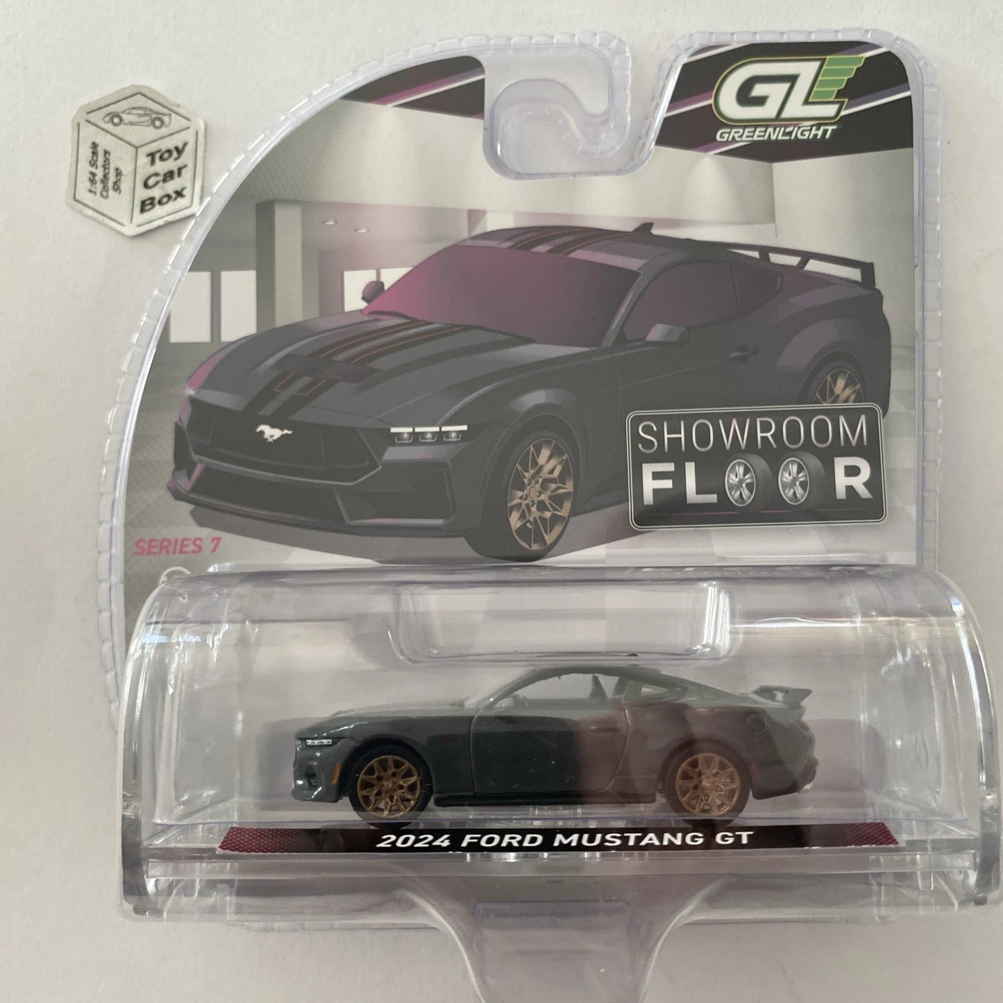 GREENLIGHT - 2024 Ford Mustang GT (Grey - Showroom Floor Series 7) J95
