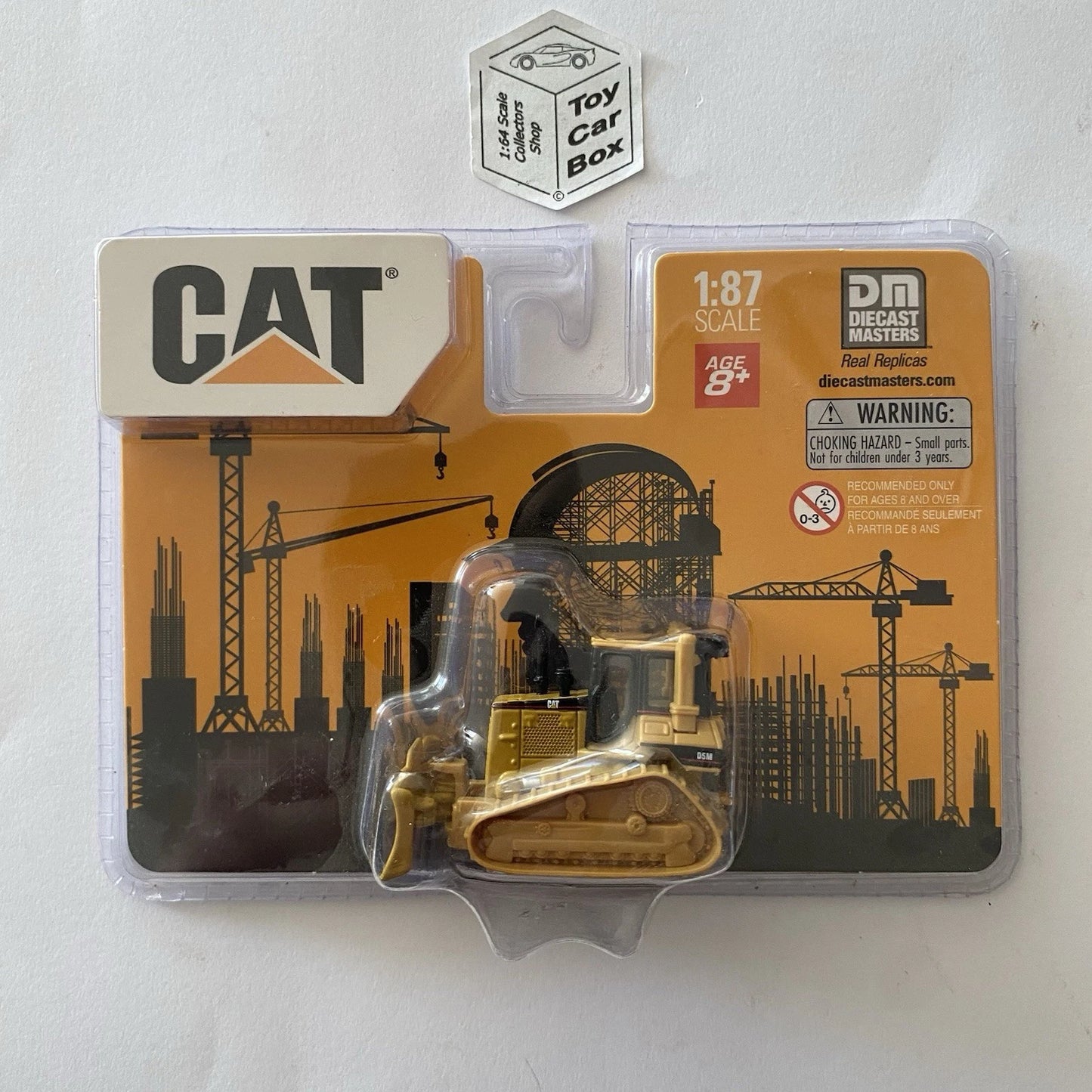 DIECAST MASTERS - CAT D5M Track-Type Tractor (1:87 Scale #84401) I85