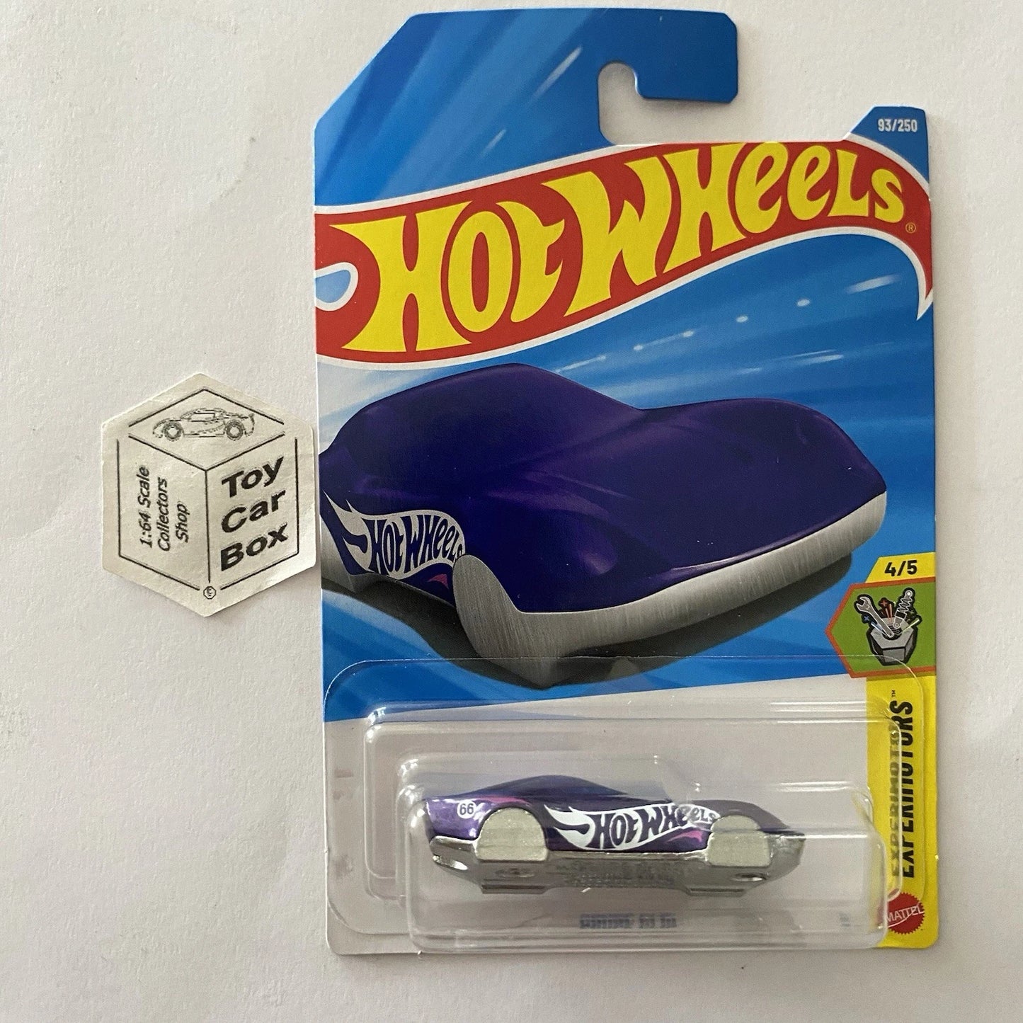 2026 HOT WHEELS #93 - Coupe Clip (Purple #4 Experimotors - Long Card) A80