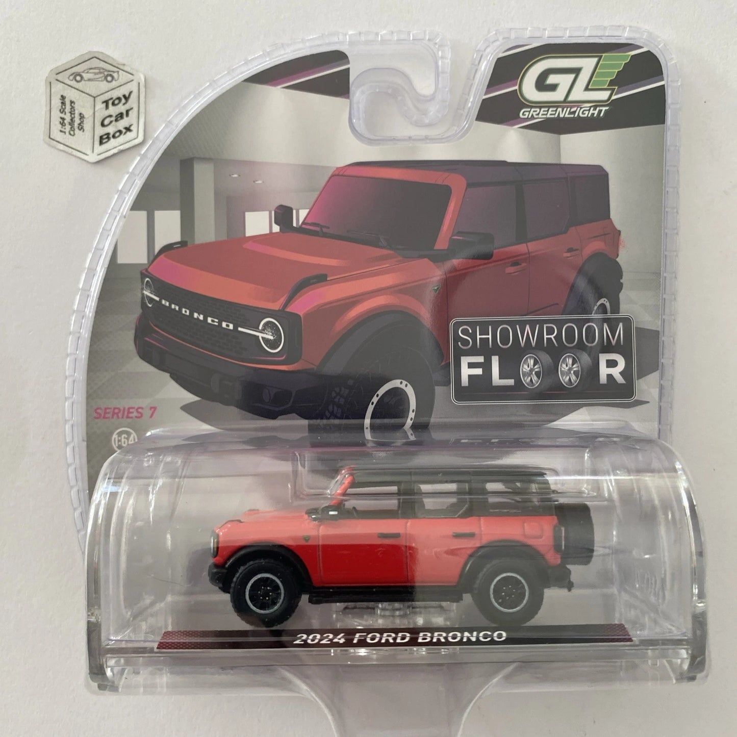 GREENLIGHT - 2024 Ford Bronco (Red - Showroom Floor Series 7) J95