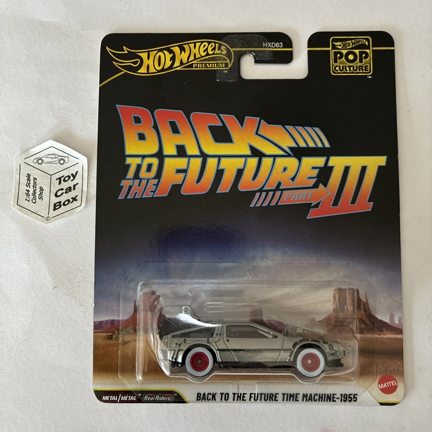 2026 HOT WHEELS Pop Culture - Back To The Future Time Machine - 1955 - H10