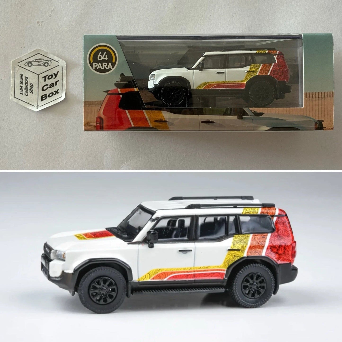PARA64 - 2025 Toyota Land Cruiser Prado 250 (TRD Colours - 1/64 Scale) U99