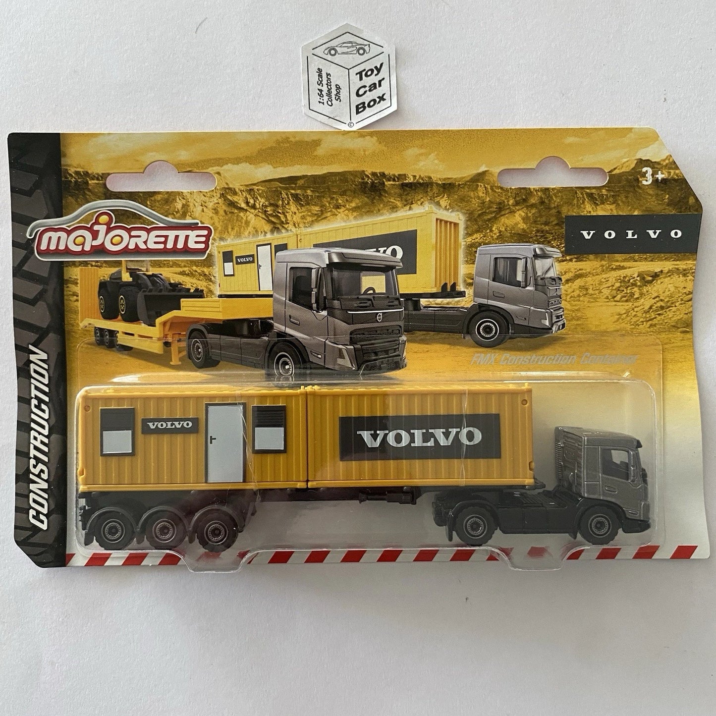 MAJORETTE - Volvo FMX Truck (Transporter With 2 Containers - New & Unopened) X0