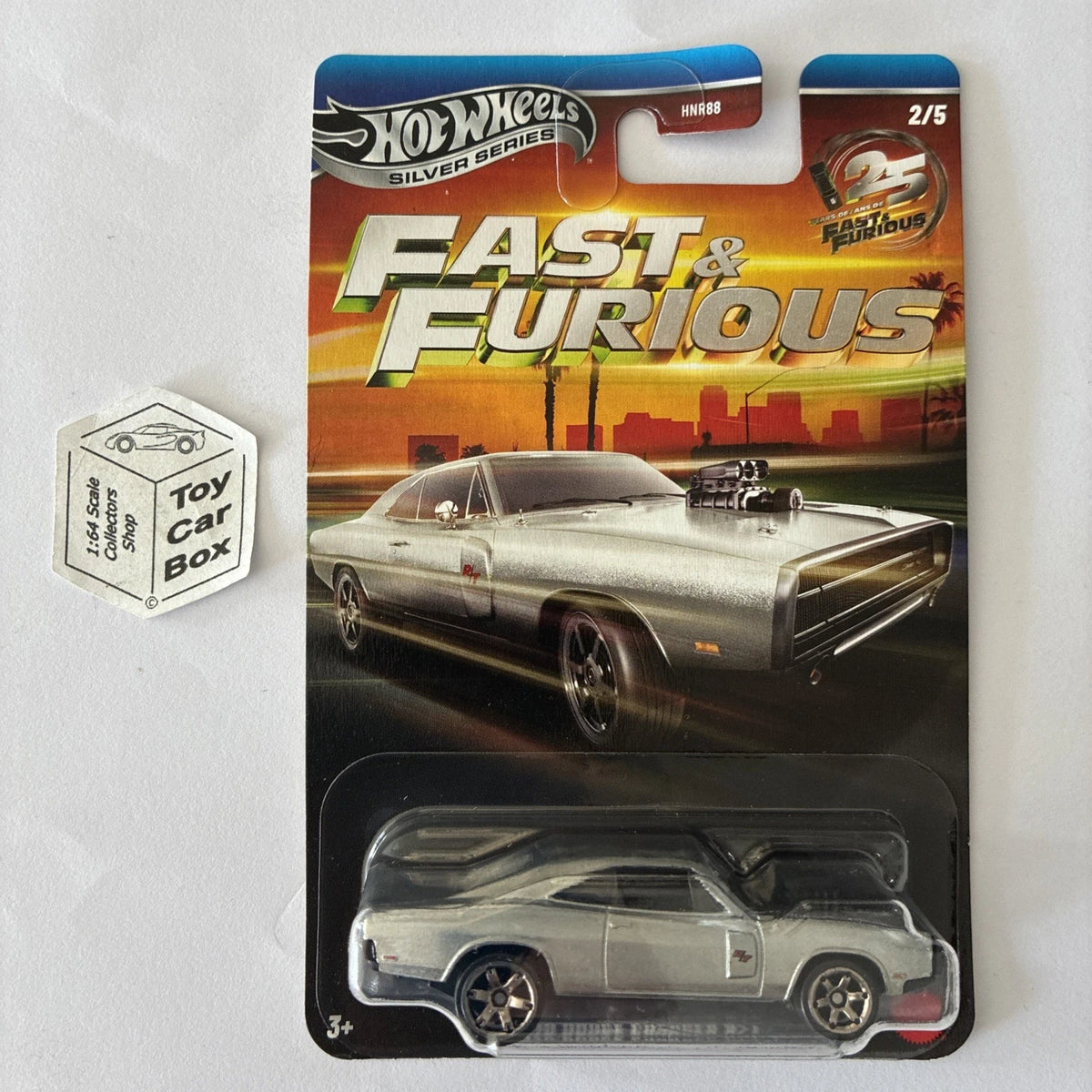 2026 HOT WHEELS Fast & Furious - 1970 Dodge Charger R/T (Silver) B88