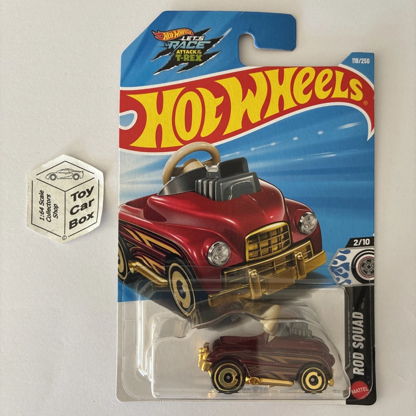 2026 HOT WHEELS #118 - Pedal Driver (#2 Rod Squad - Long Card) A44