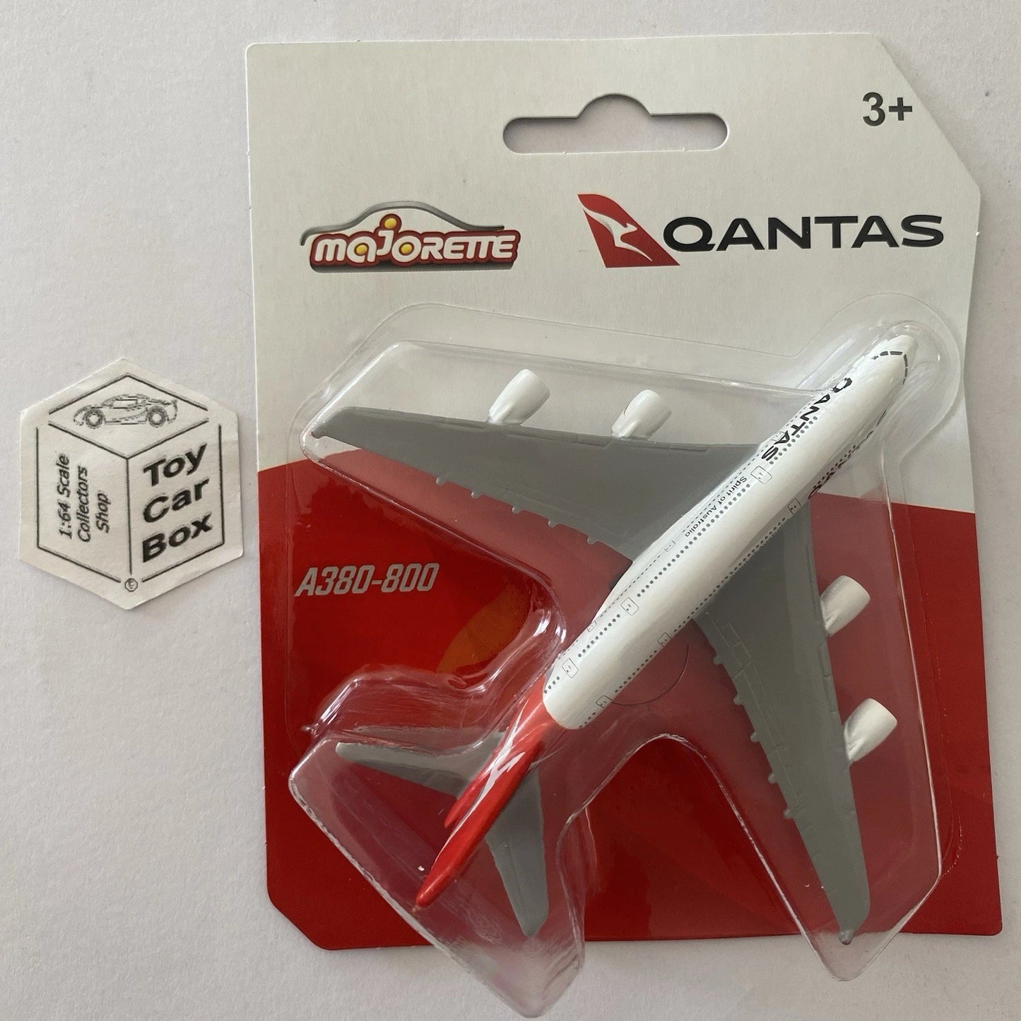 MAJORETTE Qantas - Airbus A380-800 Aeroplane (Australian Edition) H02