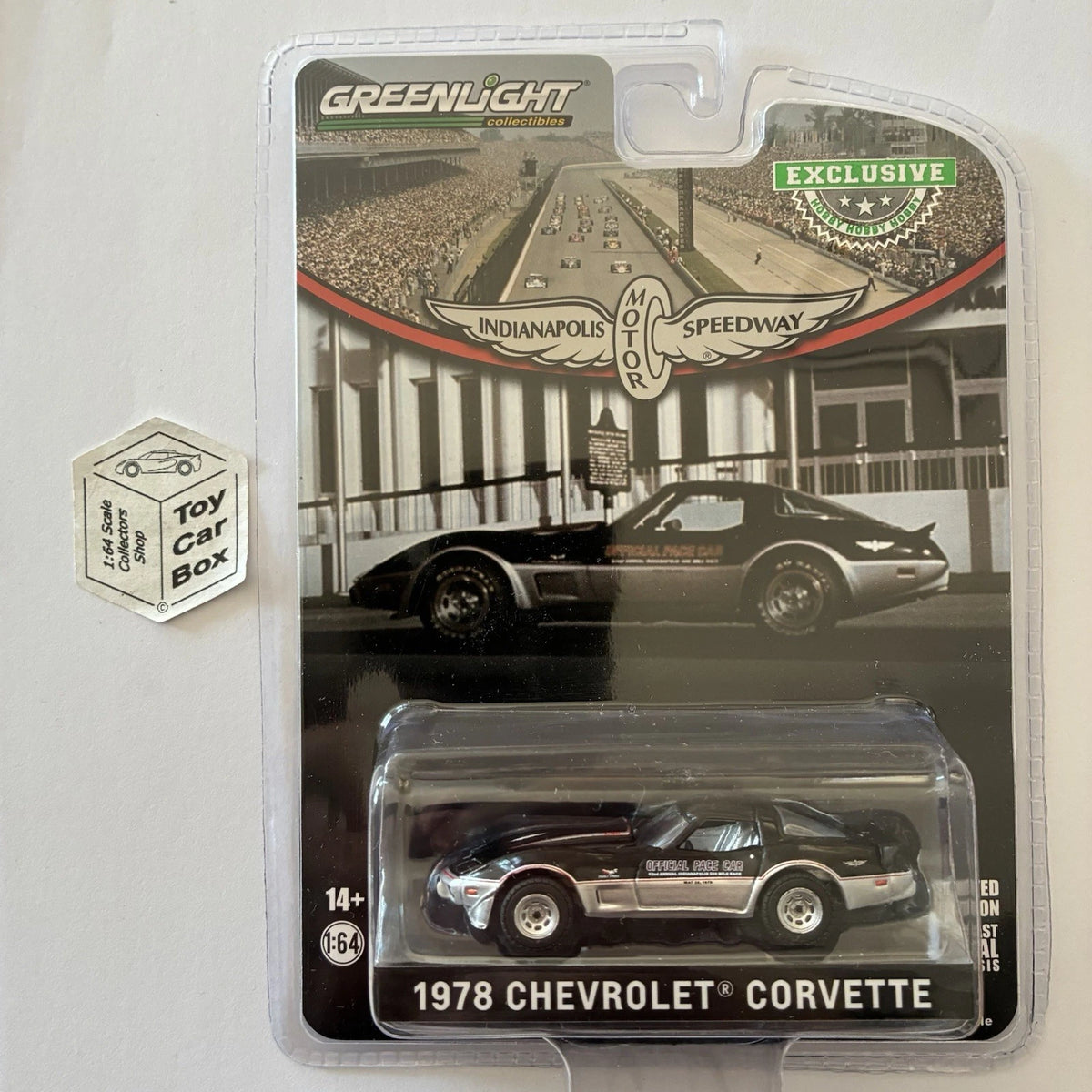 GREENLIGHT - 1978 Chevy Corvette (Indianapolis Motor Speedway Pace Car) J45g