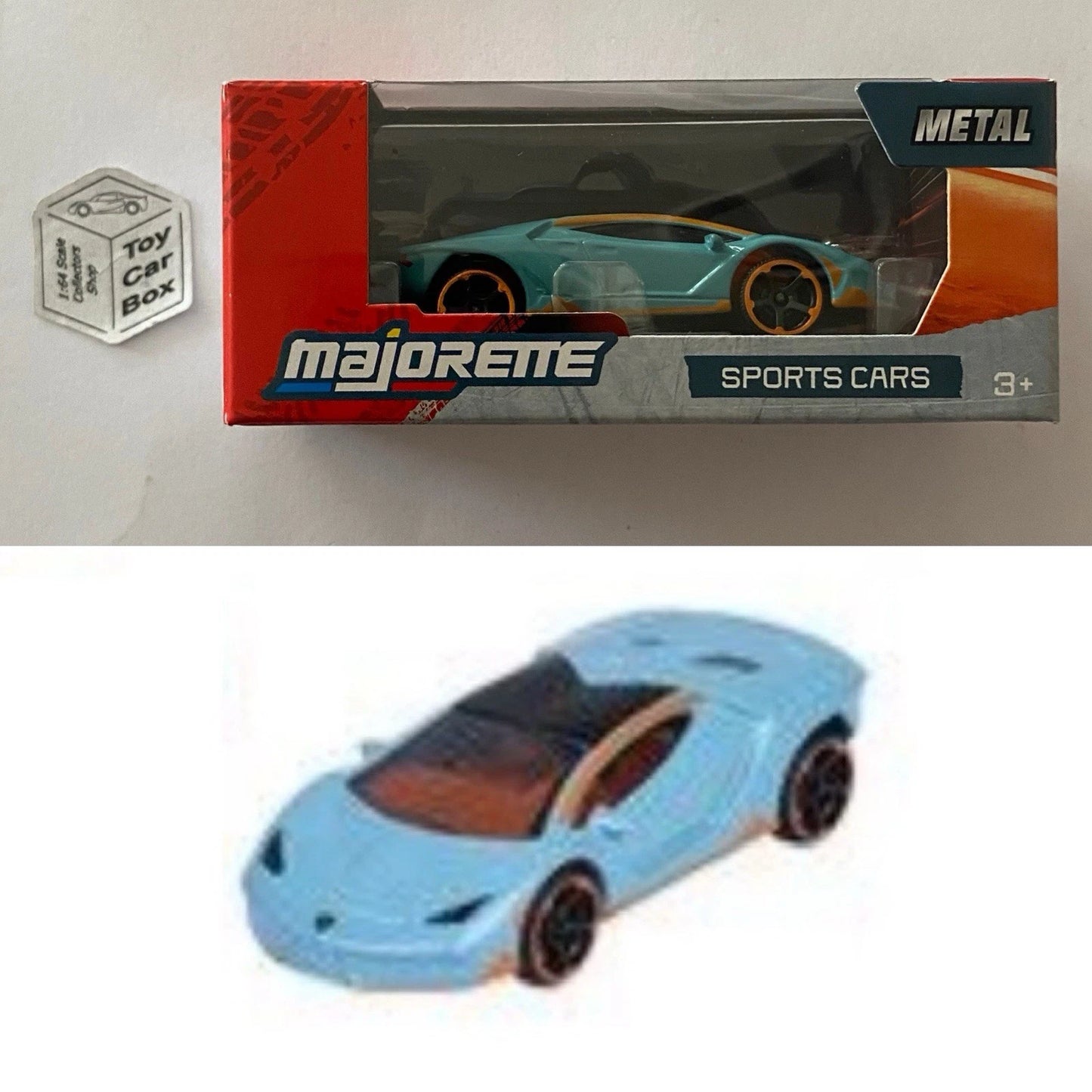 MAJORETTE - Lamborghini Centenario (Blue - Sports Cars Box) 1/64 Scale* - E38