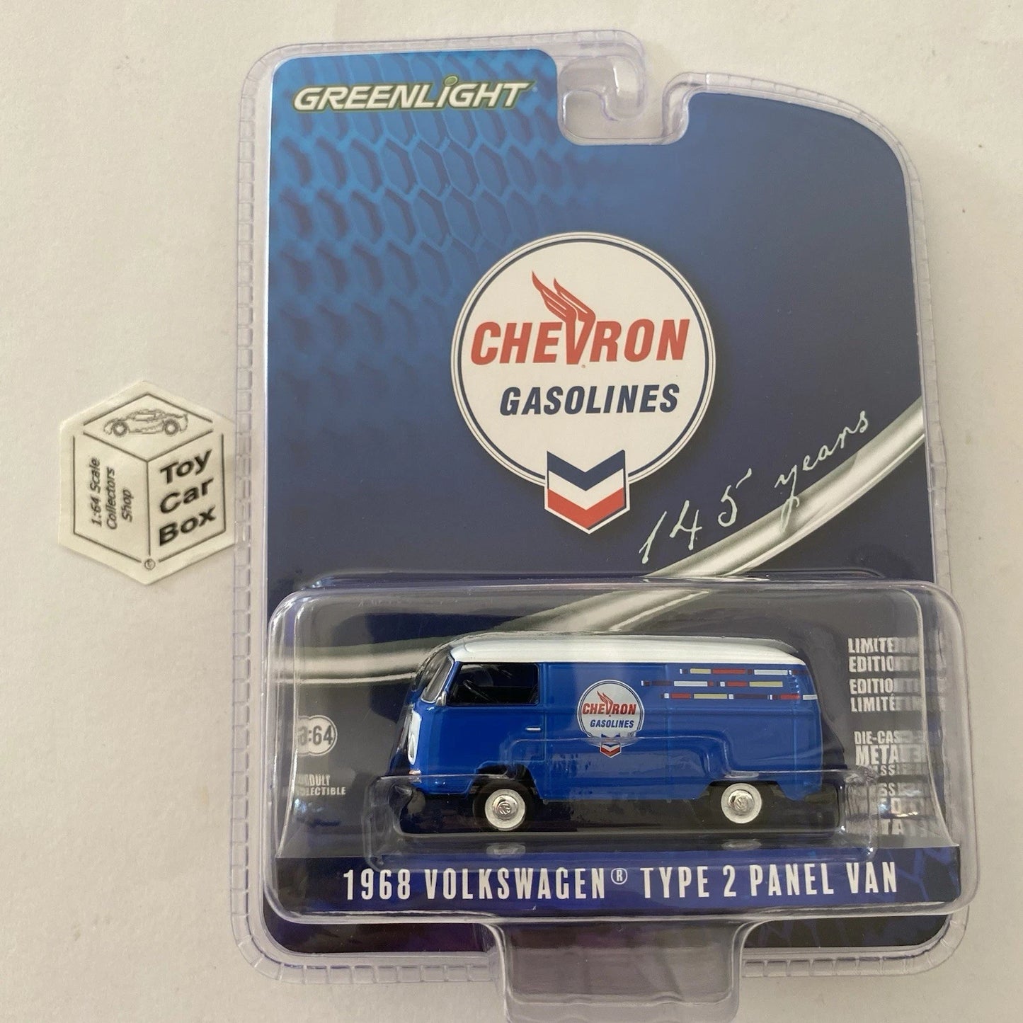 GREENLIGHT - 1968 VW Type 2 Van (Chevron 145 Years -Anniversary Collection) I80g