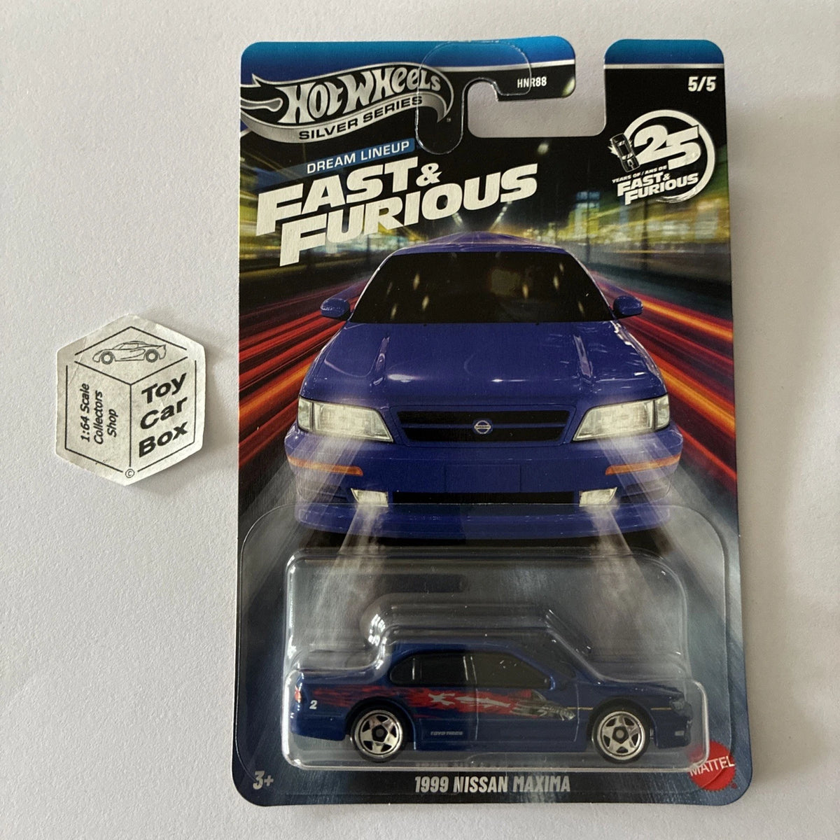 2026 HOT WHEELS Fast & Furious - 1999 Nissan Maxima (Blue - Dream Lineup) D61g