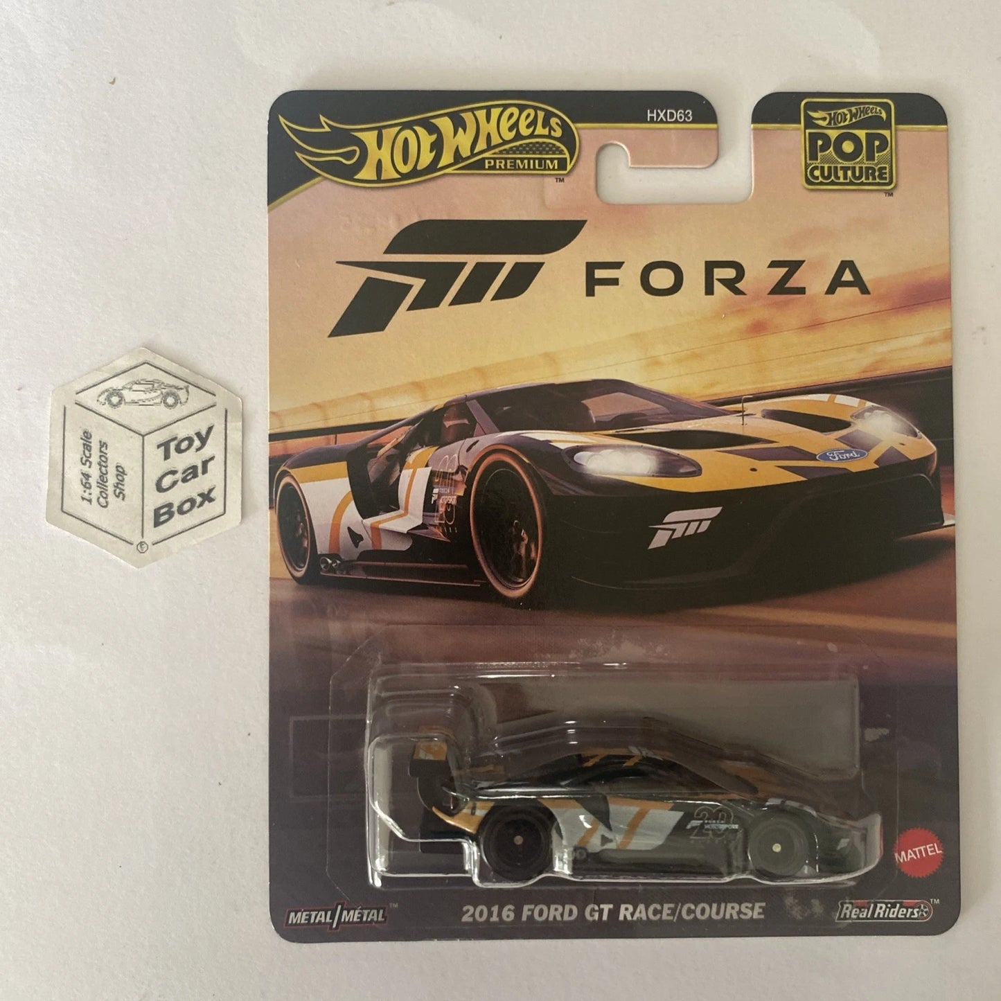 2025 HOT WHEELS Pop Culture - 2016 Ford GT Race/Course (Forza) H10