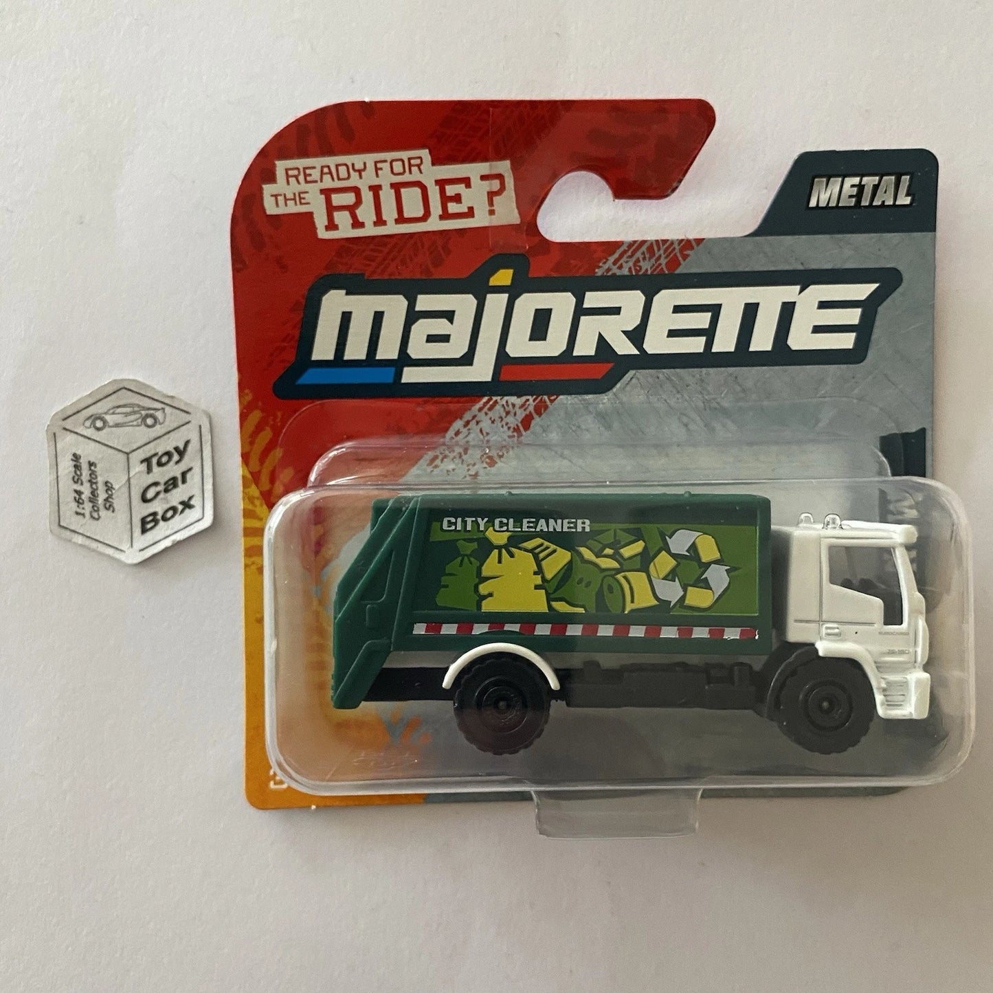 MAJORETTE Iveco EuroCargo (Garbage Truck 1:64* Street Cars - Green ‘City’) B74