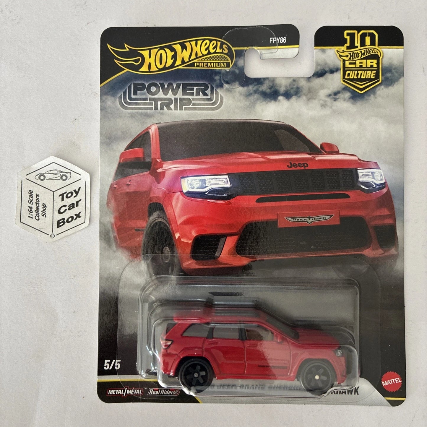 2026 HOT WHEELS Car Culture - 2019 Jeep Grand Cherokee Trackhawk (#5) G20