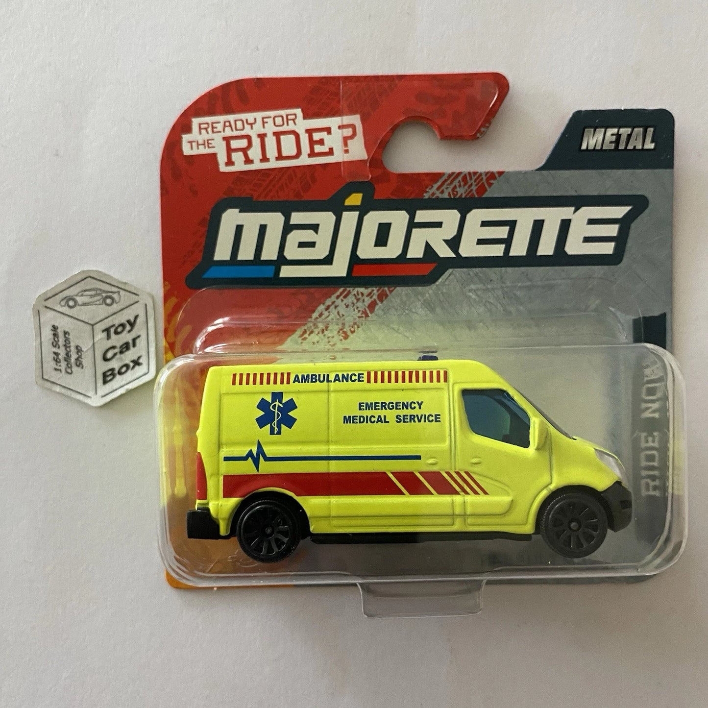 MAJORETTE Renault Master Ambulance (New 1:64* Street Cars - Yellow) B74
